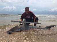 Just Bitten Shark Fishing Team - Klayton Hoffart