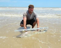 Just Bitten Shark Fishing Team - Klayton Hoffart