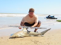 Just Bitten Shark Fishing Team - Klayton Hoffart