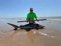 Just Bitten Shark Fishing Team - Katie  Dickey