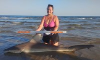 Just Bitten Shark Fishing Team - Lynsay Lewis