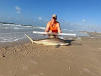 Just Bitten Shark Fishing Team - Katie  Dickey
