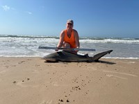 Just Bitten Shark Fishing Team - Katie  Dickey