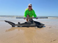 Just Bitten Shark Fishing Team - Katie  Dickey