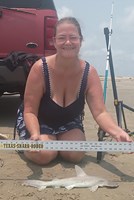 Just Bitten Shark Fishing Team - Lynsay Lewis