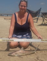 Just Bitten Shark Fishing Team - Lynsay Lewis