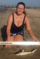 Just Bitten Shark Fishing Team - Lynsay Lewis