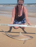 Just Bitten Shark Fishing Team - Lynsay Lewis