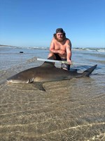 Fish On Custom Leader  - John  Neely